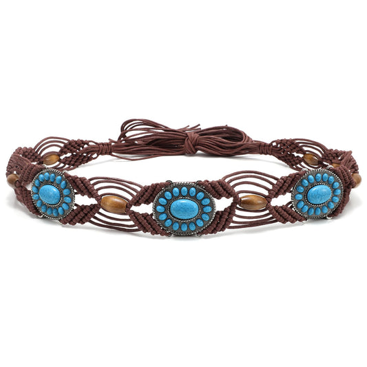 Boho Turquoise Belt Coffee