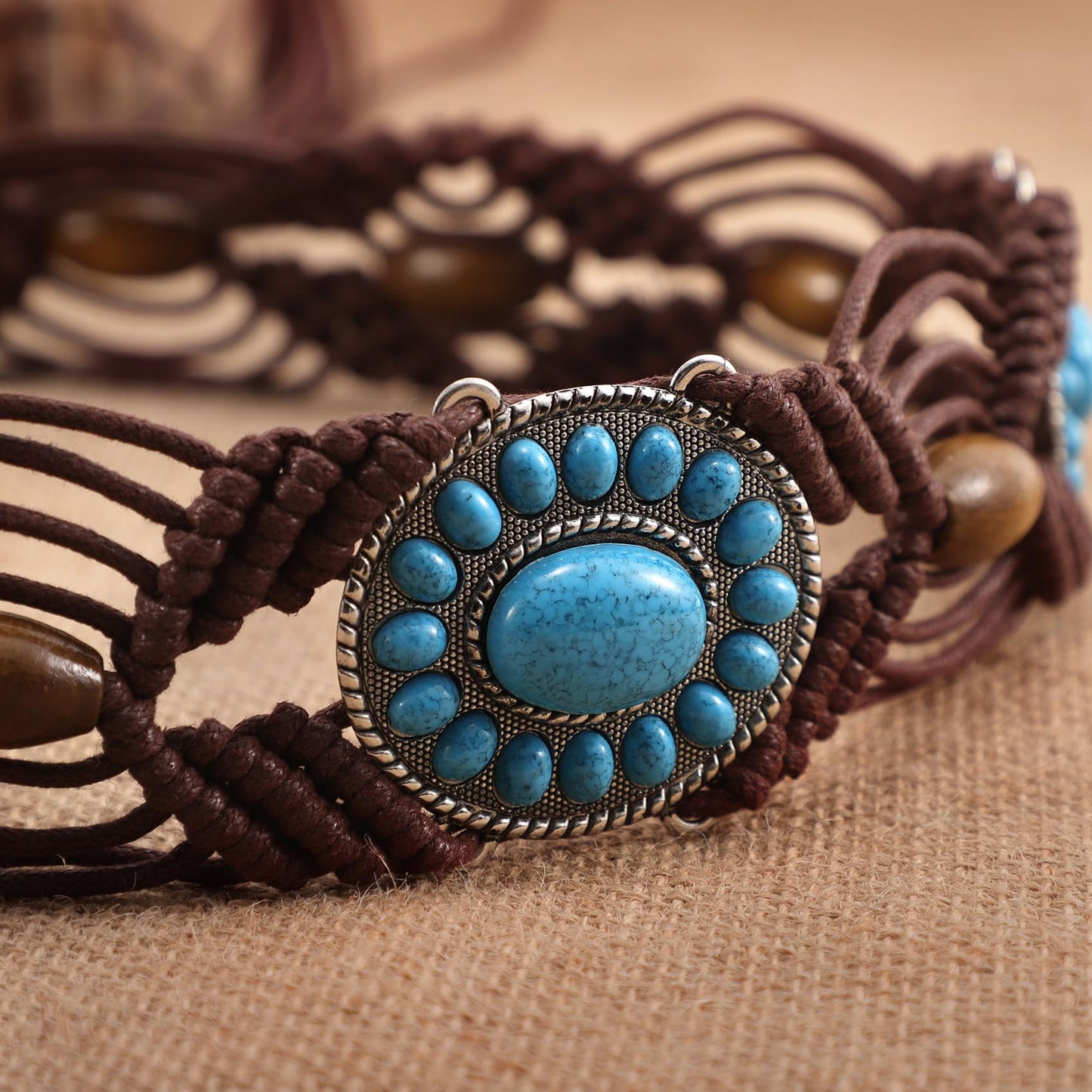Boho Turquoise Belt Coffee