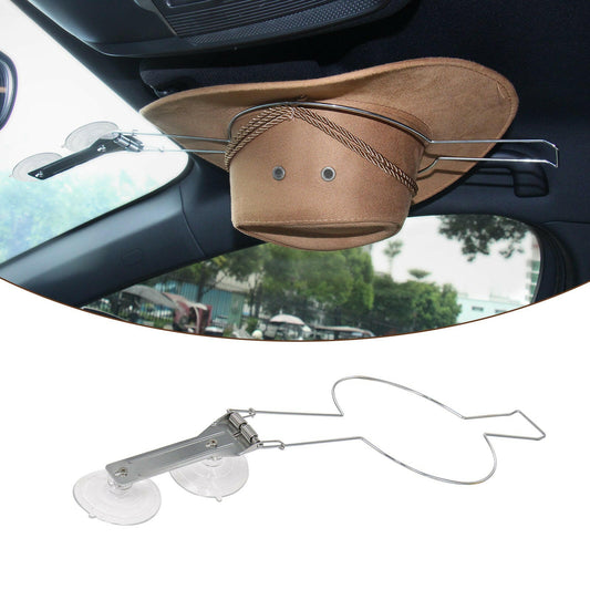 Metal Hat Rack With Suction Cups.