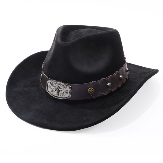 Cowboy/Cowgril Hat,Silver Bull-black