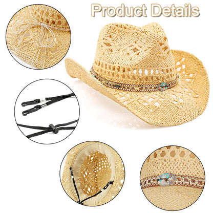 Cowboy/Cowgirl Hat Beige,with 100% Paper