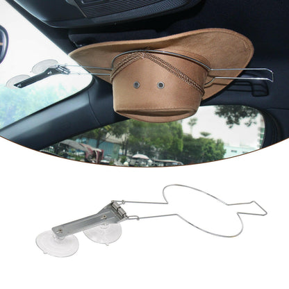 Metal Hat Rack With Suction Cups.