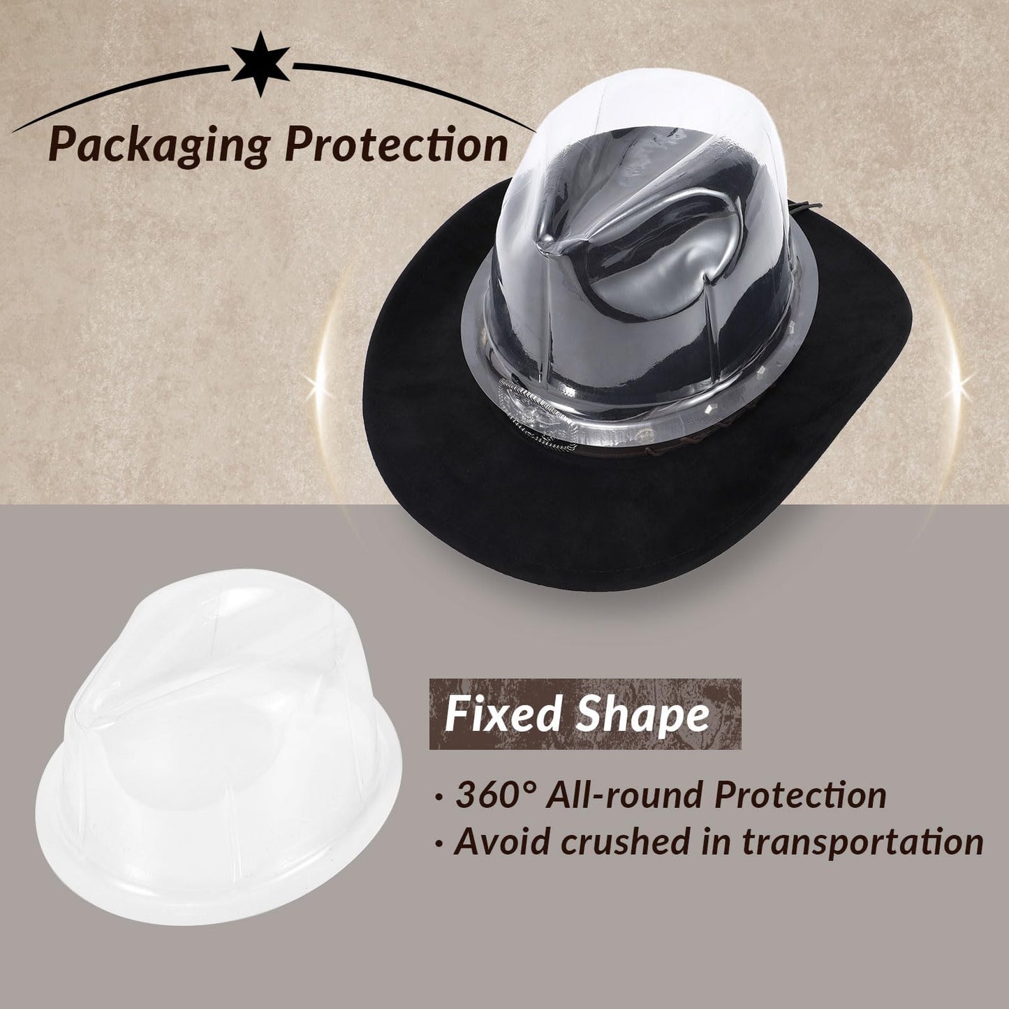 Cowboy/Cowgril Hat,Silver Bull-black